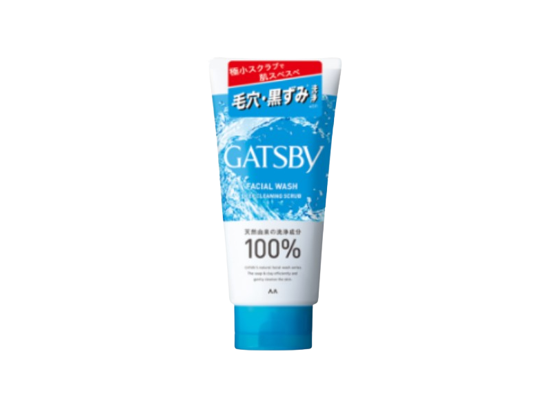 Gatsby Facial Wash Deep Cleaning Scrub, 4.5 oz/130 g