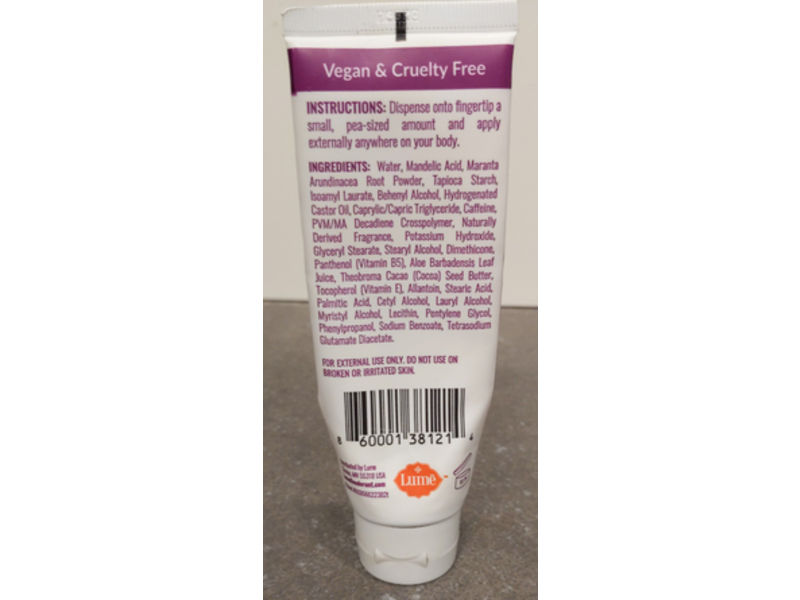 Lume Deodorant, Jasmine Rose, 3.0 oz/85 g