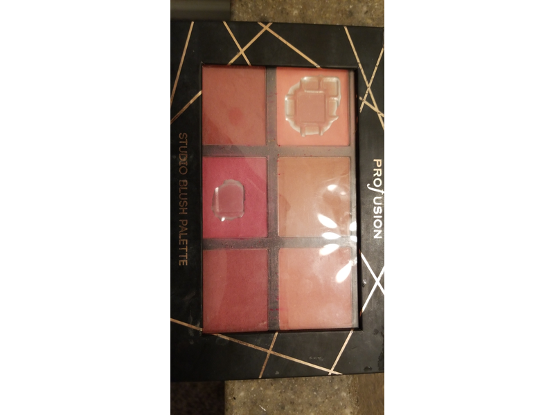 Profusion 6 Color Studio Blush Palette, Blush, 30 g Ingredients and Reviews