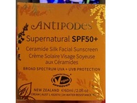 Antipodes Supernatural Ceramide Silk Facial Sunscreen, SPF 50+, 2 fl oz/60 mL - thumbnail 2