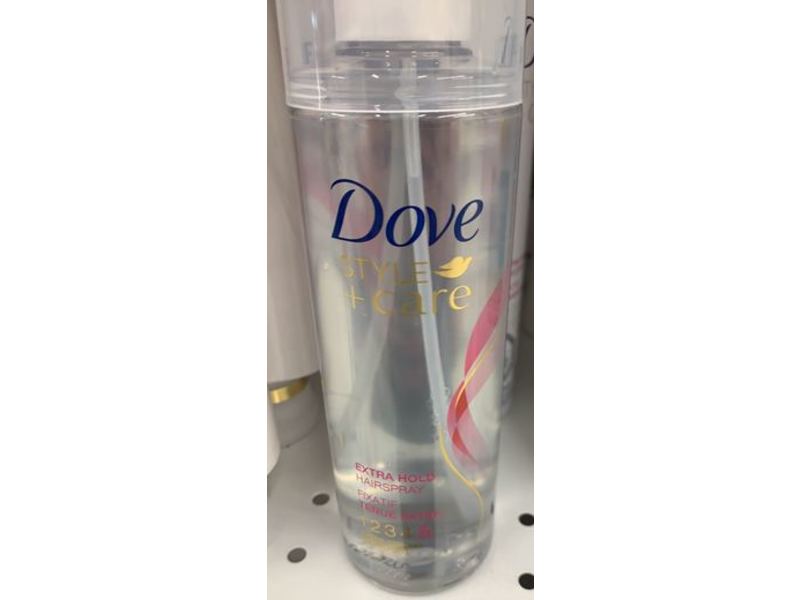 Dove Style + Care Strength Extra Hold Hairspray, 5, 9.25 fl oz/273 mL