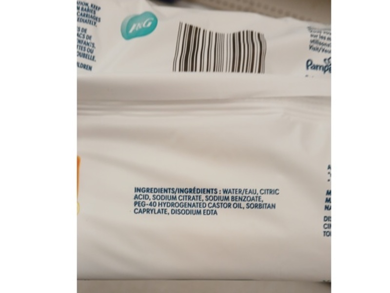 Pampers Aqua Pure Baby Wipes, 56 Count