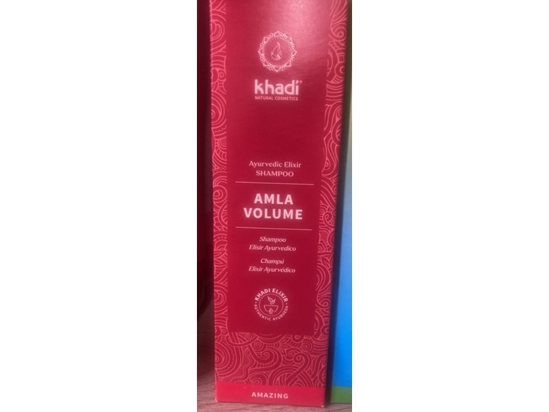 Khadi Amla Volume Ayurvedic Elixir Shampoo, 6.7 fl oz/200 mL
