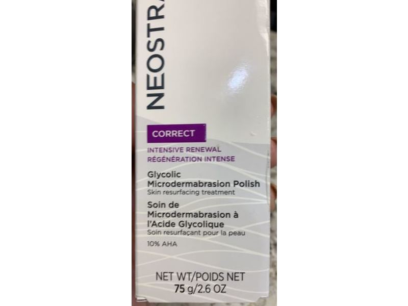 Neostrata Glycolic Microdermabrasion Polish, Correct, 2.6 oz/75 g