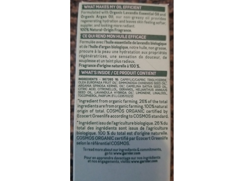 Garnier Bio Smooth & Glow Facial Glow, 30 mL