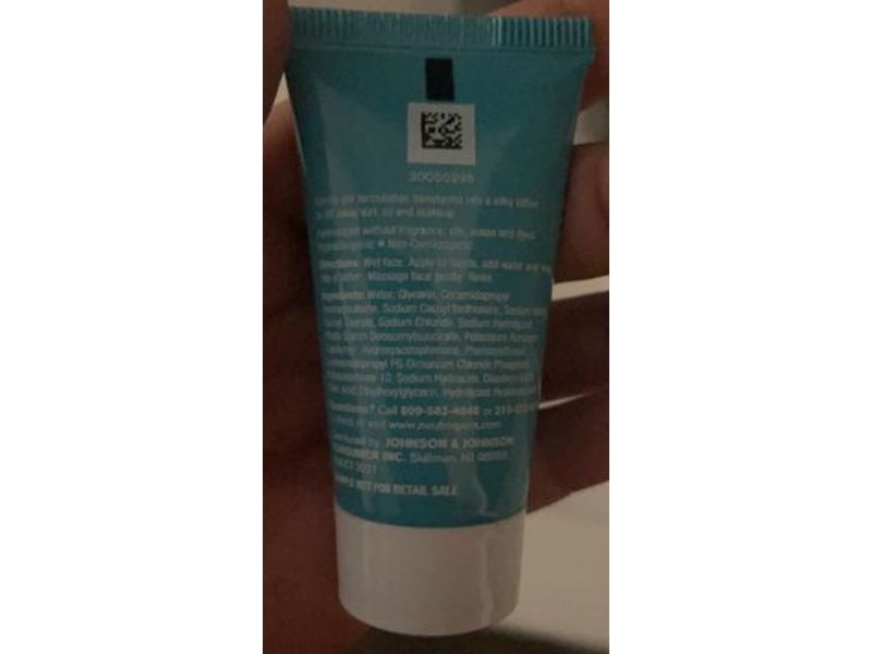 Neutrogena Hydro Boost Hydrating Cleansing Gel, Hydrating Acid, Fragrance Free, 0.5 fl oz/14 mL