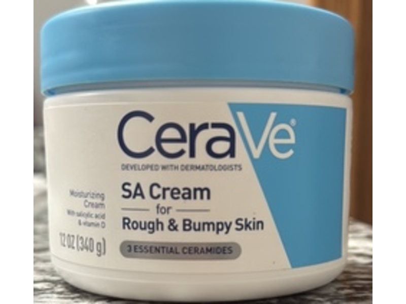 CeraVe Moisturizing Cream, Salicylic Acid & Vitamin D, 12 fl oz/340 g