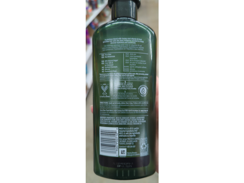 Herbal Essences Daily Moisture Shampoo, Honey & Vitamin B, 13.5 fl oz/400 mL