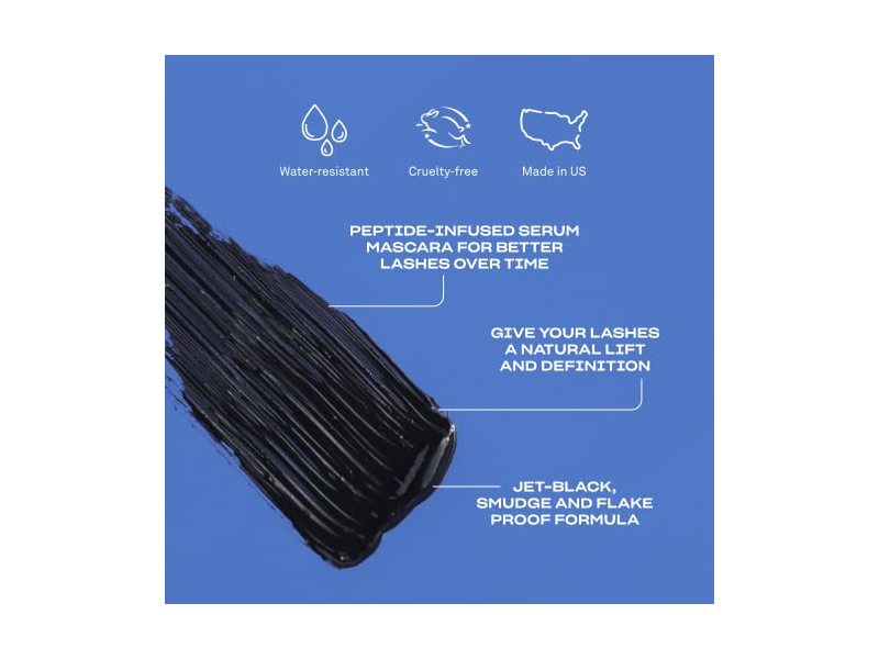 Babe Original Babe Lash Enriching Mascara, Dramatic Black, 0.1 fl oz/3 mL