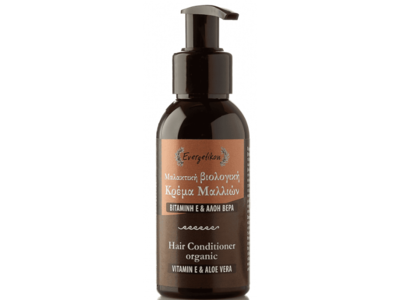 Evergetikon Hair Conditioner, Vitamin E & Aloe Vera, 100 mL