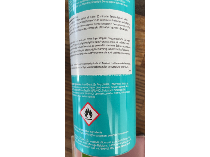 Coola Classic Sunscreen Spray, SPF 30, 177 mL