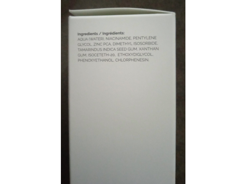 The Ordinary High-Strength Vitamin And Mineral Blemish Formula, Niacinamide 10% + Zinc 1%, 2 fl oz/60 mL