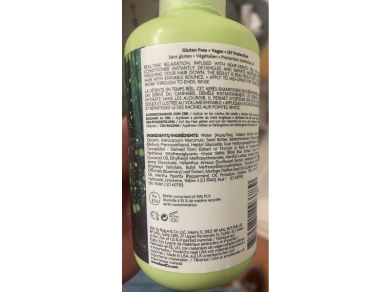 R+Co Super Garden Cbd Conditioner, 6.0 fl oz/177 mL