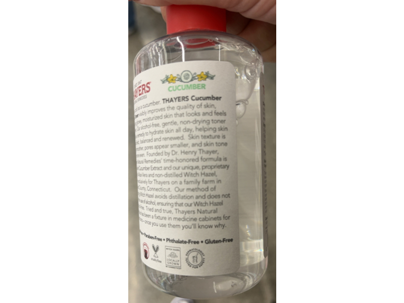 Thayers Natural Remedies Witch Hazel Facial Toner, Original, 8.5 fl oz/251 mL