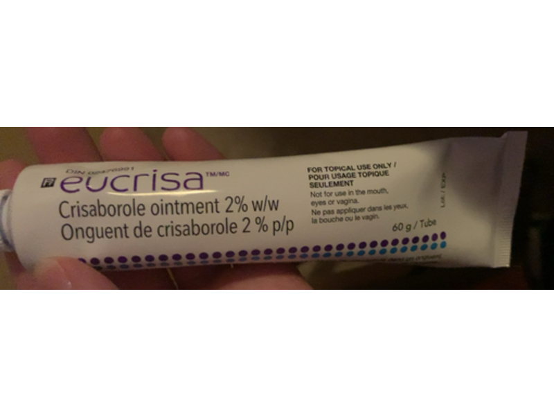 Eucrisa (crisaborole) Ointment 2%, 60 g, Pfizer Canada (RX)