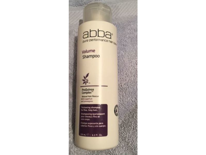 Abba Volume Shampoo, Grapefruit & Lemongrass, 8 fl oz/236 mL