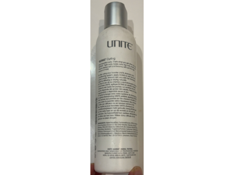 Unite Boing Curling Cream, 8 fl oz/236 mL