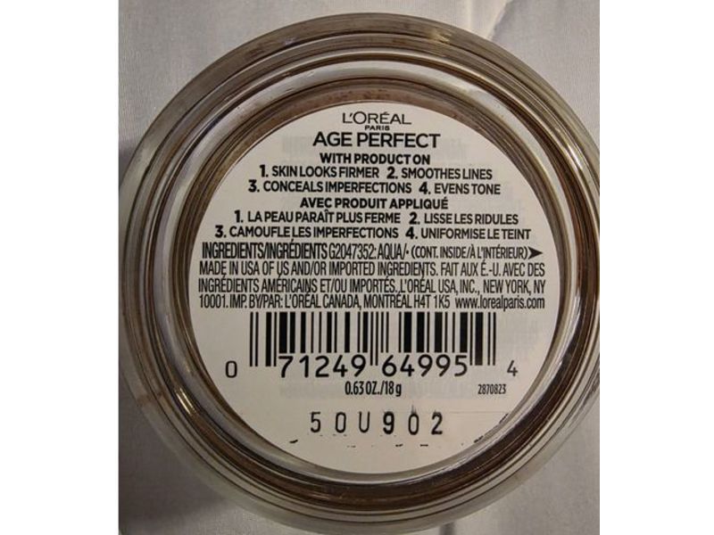 L'Oreal Paris Age Perfect 4 In 1 Tinted Balm Foundation, 20 Deep, 0.63 fl oz/18 g