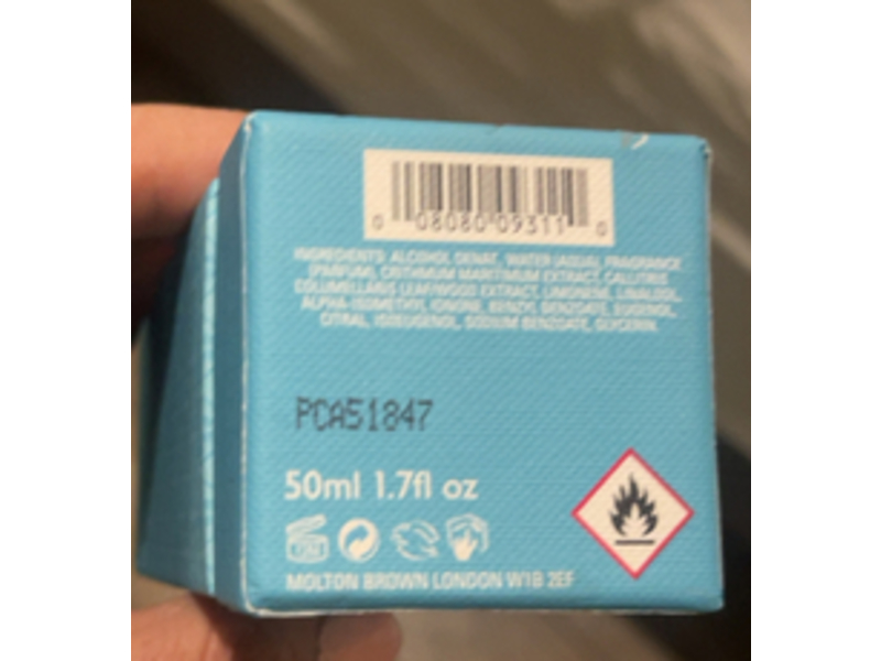 Molton Brown Eau De Toilette, Coastal Cypress & Sea Fennel, 1.7 oz/50 mL