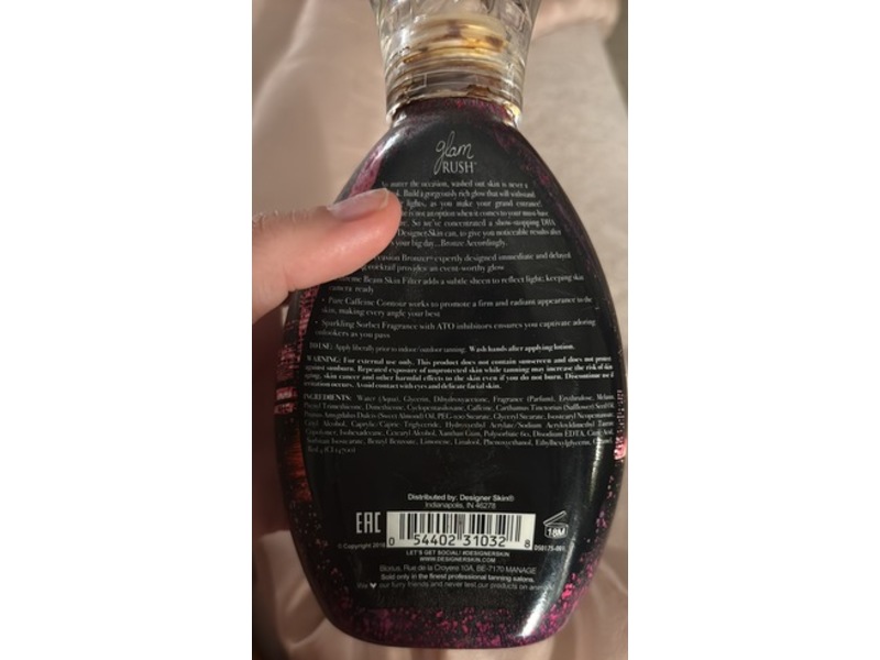 Designer Skin Glam Rush Special Occasion Bronzer, 8.5 fl oz/250 mL