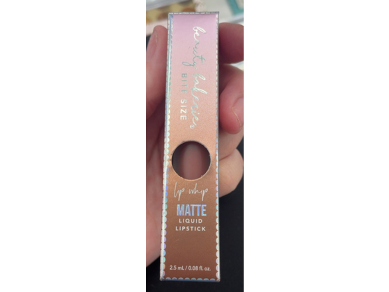 Beauty Bakerie Lip Whip Matte Liquid Lipstick, Syruptitious, 0.08 fl oz/2.5 mL