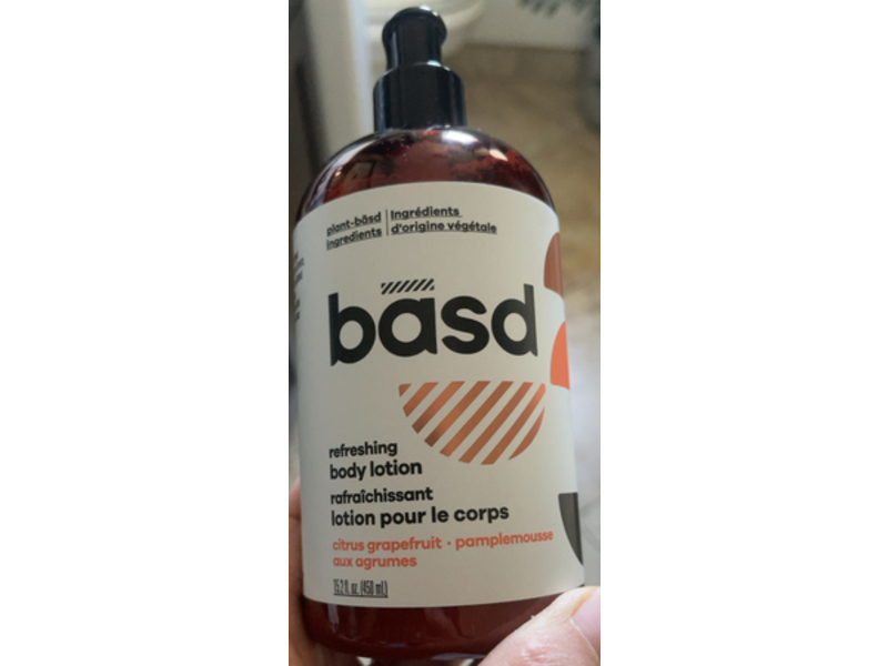 Basd Refreshing Body Lotion, 15.2 fl oz/450 mL