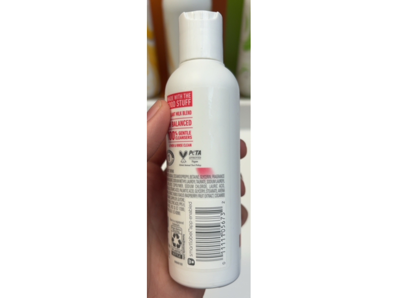 Dove Body Wash, Oat Milk & Berry Brulee, 3 fl oz