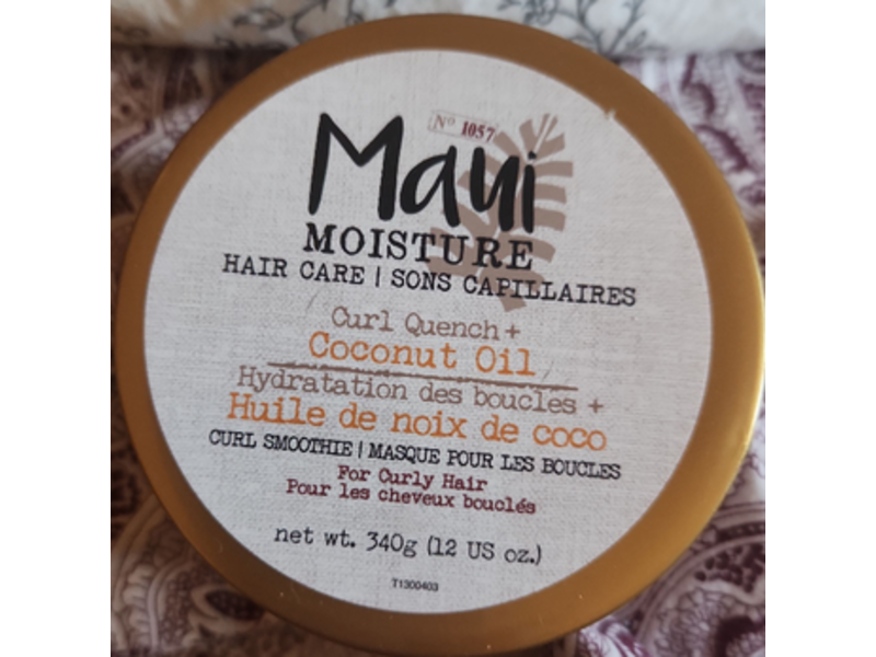 Maui Moisture Curl Smoothie, Curl Quench + Coconut Oil, 12 oz/340 g