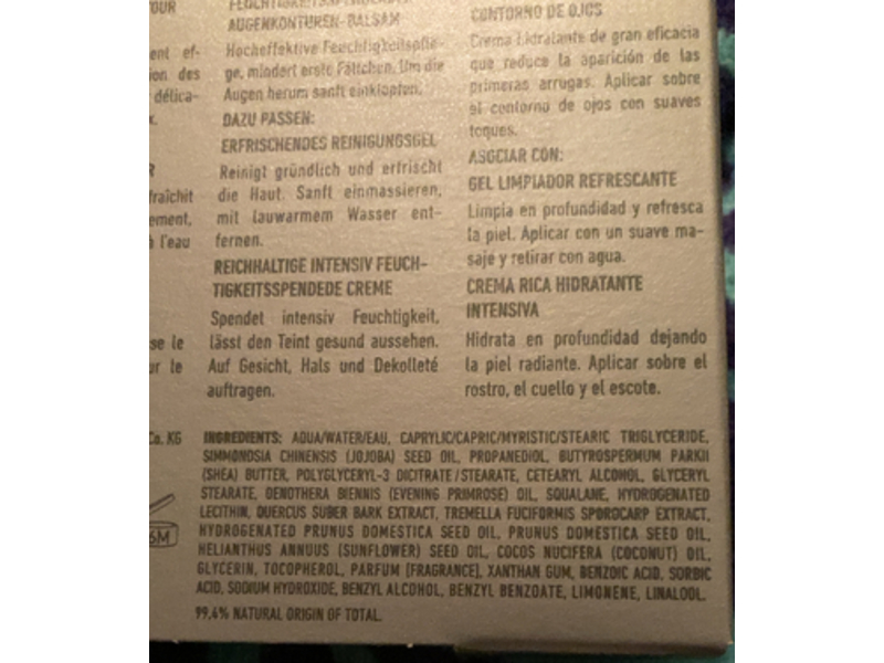 Birkenstock Moisturizing Eye Contour Balm, 0.24 fl oz/7 mL