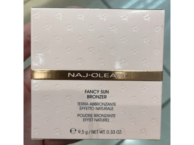 Naj.Oleari Fancy Bronzer, 01 Golden Amber, 0.33 oz/9.5 g
