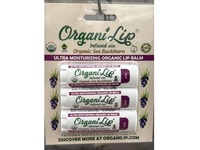 OrganiLip Ultra Moisturizing Organic Lip Balm, Organic Sea Buckthorn, Acai, 15 oz/4.25 g, Pack Of 3 - thumbnail 2