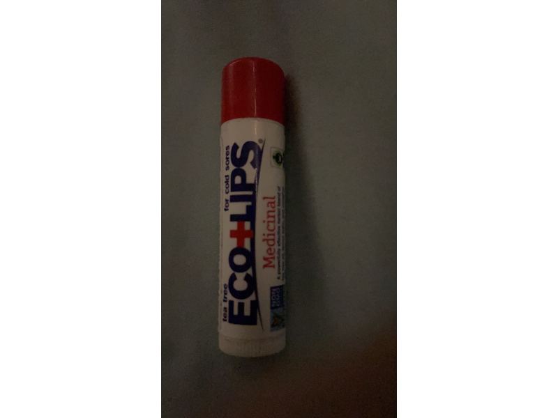 Eco Lips Medicinal Lip Balm Organic, 0.15 oz/4 mL