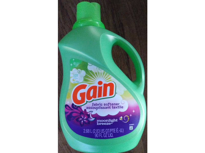 Gain Fabric Softener, Moonlight Breeze, 105 Loads, 90 fl oz/2.68 L