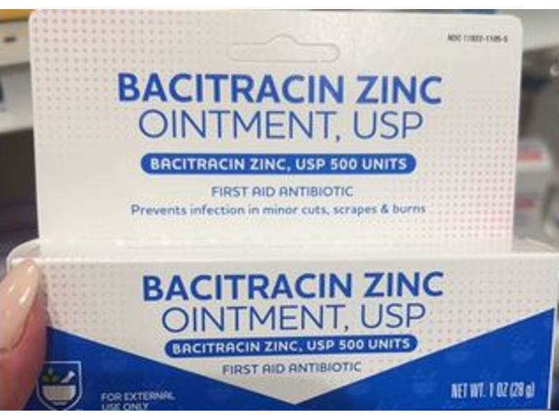 Rite Aid Bacitracin Zinc Ointment, 1 oz/28 g