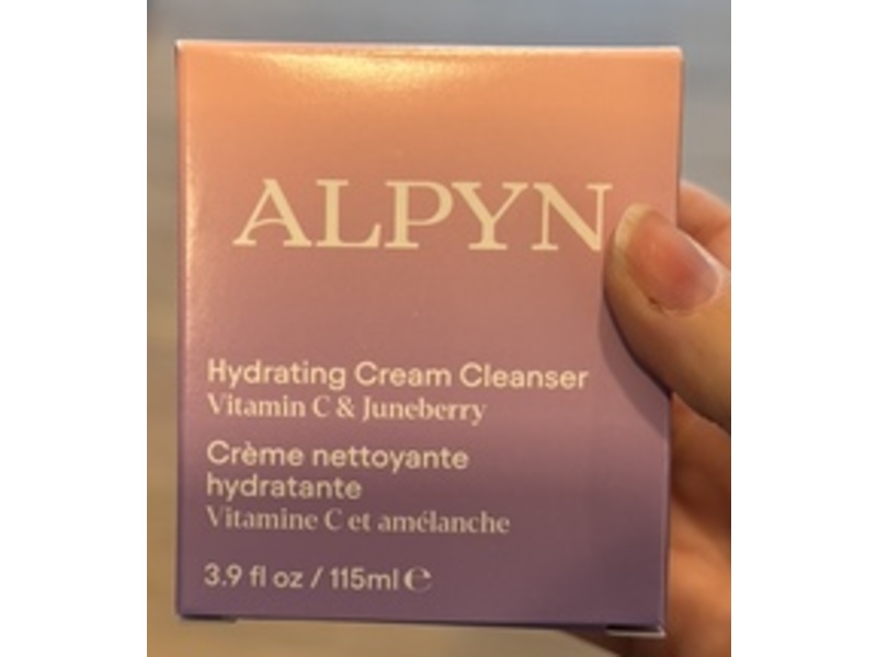 Alpyn Hydrating Cream Cleanser, Vitamin C & Juneberry, 3.9 fl oz/115 mL