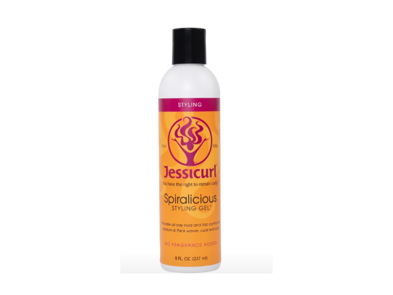 Jessicurl Spiralicious Styling Gel, No Fragrance Added , 8 fl oz/237 mL