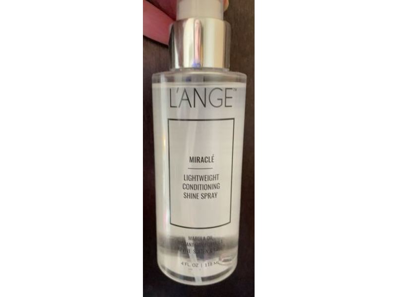 L'ange Miracle Lightweight Conditioning Shine Spray, 4 fl oz/118 ml