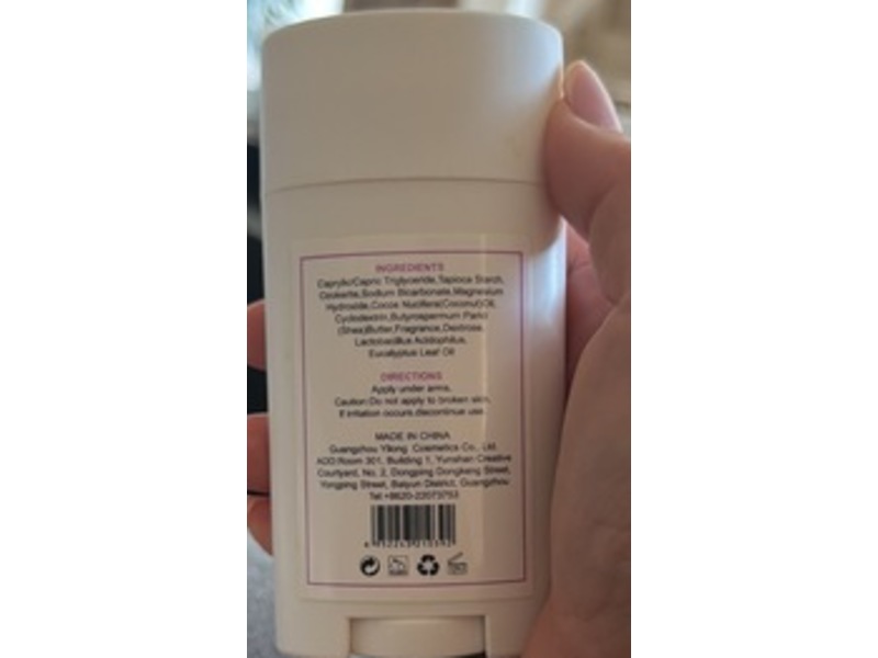 Melao Deodorant, Lavender & Rose, 2.65 oz/75 g