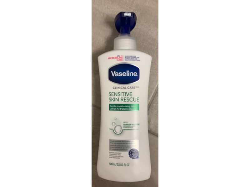 Vaseline Sensitive Skin Rescue Lotion, 13.5 fl oz/400 mL