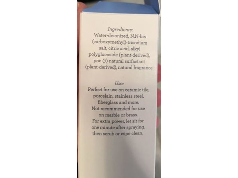 Grove Tub & Tile Cleaner, Orange & Rosemary, Pack Of 2