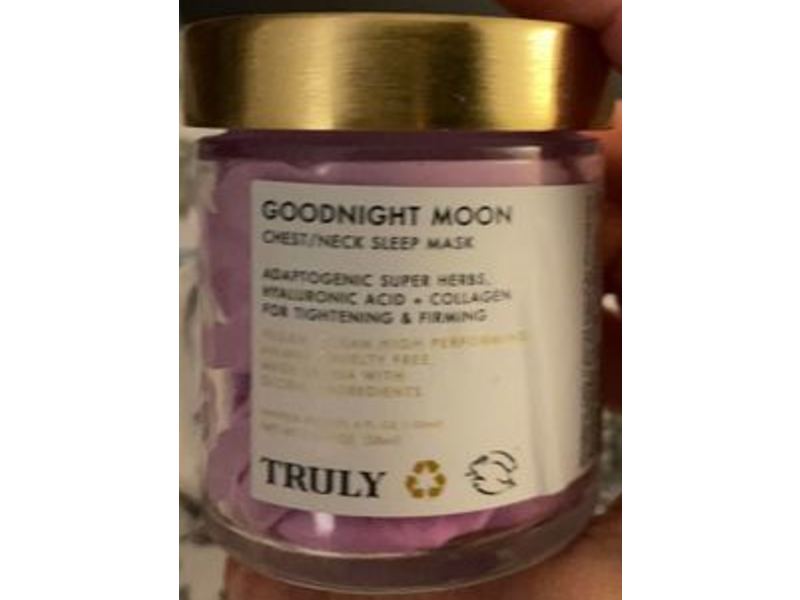 Truly Goodnight Mood Chest/Neck Sleep Mask, 4 oz/120 mL