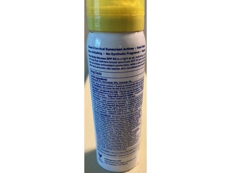 Supergoop! Play Body Mousse, Blue Sea Kale, 3 oz/86 g