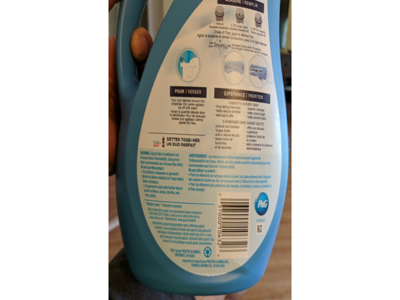 Downy Ultra Fabric Conditioner, Mountain Spring, 90 Loads, 77 fl oz/2.3 L