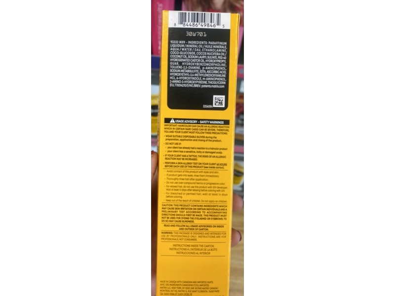 Matrix Coil Color Permanent Hair Color, 6w Light Brown, 2.6 oz/85 mL