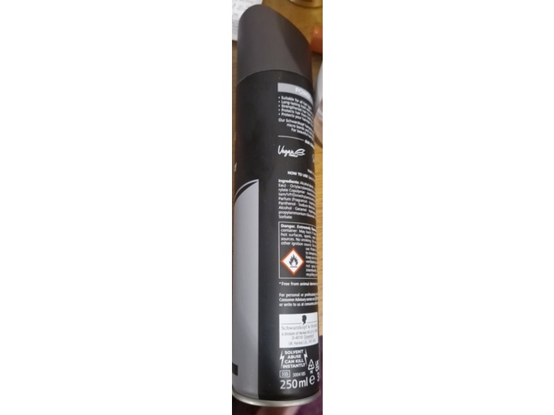 Schwarzkopf Power Hairspray, 250 mL
