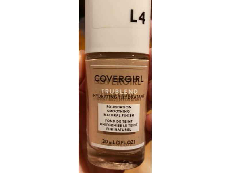 CoverGirl Trublend Hydrating Foundation, L4 Classic Beige, 1 fl oz/30 mL