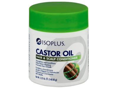 Isoplus Hair & Scalp Conditioner, Castor Oil, 5.25 oz/148.83 g