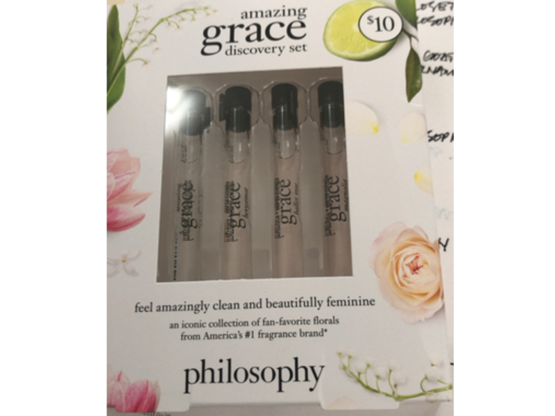 Philosophy Amazing Grace Discovery Set, 0.05 fl oz/1.5 mL