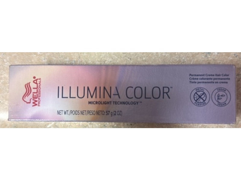 Wella Professionals Illumina Color Permanent Cream Hair Color, 5 Light Brown, 2 oz/57 g