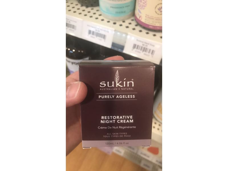 Sukin Purely Ageless ​Restorative Night Cream​, 4.06 fl oz